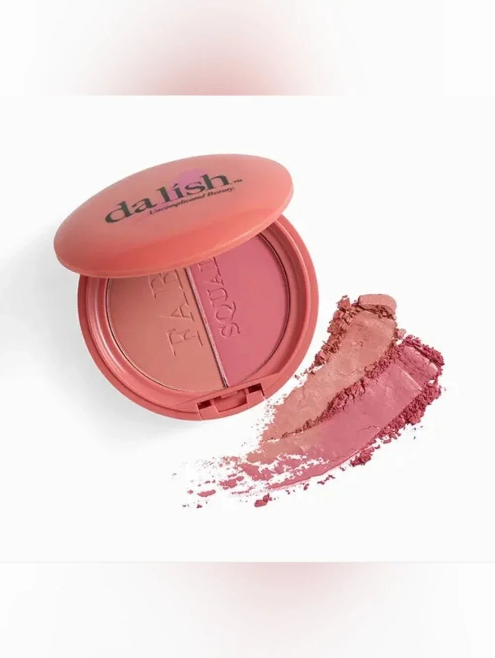 Da Lish Cosmetics Powder Blush Duo in Peachy Keen